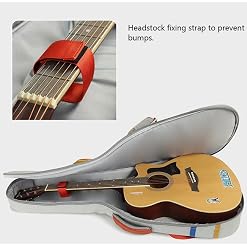 Hm Vicyy Oxford Guitar Bag,Housse Guitare Folk,Tour de Cou intégré,intérieur en Coton perlé rembourré 12 mm,avec 2… - Les Beatles, Paul McCartney, John Lennon, RIngo Starr, George Harrison Hm Vicyy Oxford Guitar Bag,Housse Guitare Folk,Tour de Cou intégré,intérieur en Coton perlé rembourré 12 mm,avec 2… – Image 4