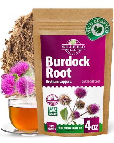 4 oz. Burdock Root Herbal Tea (Arctium Lappa) - 113g Dried Burdock Root Herb Tea Raíz De Bardana