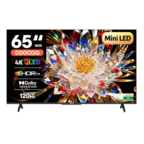 coocaa 164 cm (65 inch) 4K Ultra HD Smart Mini LED Google TV | QL...