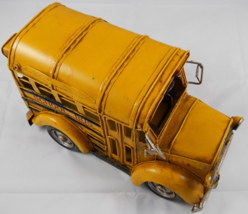 Vintage Looking Yellow School Bus