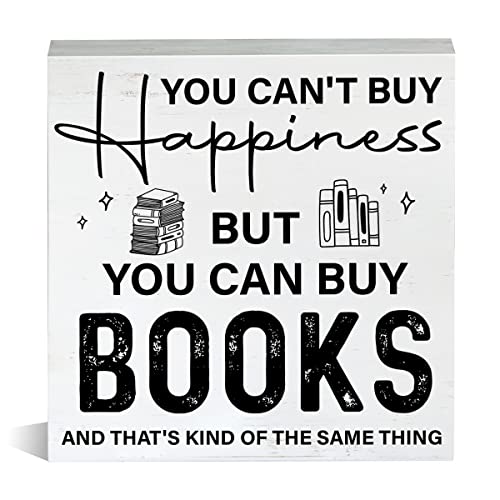 Farmhouse You Can't Buy Happiness But You Can Buy Books