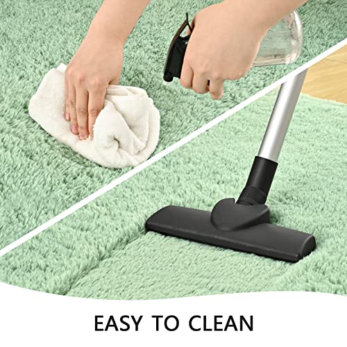 Tapete Verde Zedrew 2x4 pies para dormitorio y sala miniatura 5