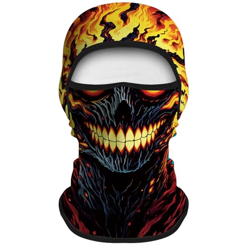 Image of Obacle Balaclava Face Mask Men Women for Sun Protection Motorcycle Fishing Raves