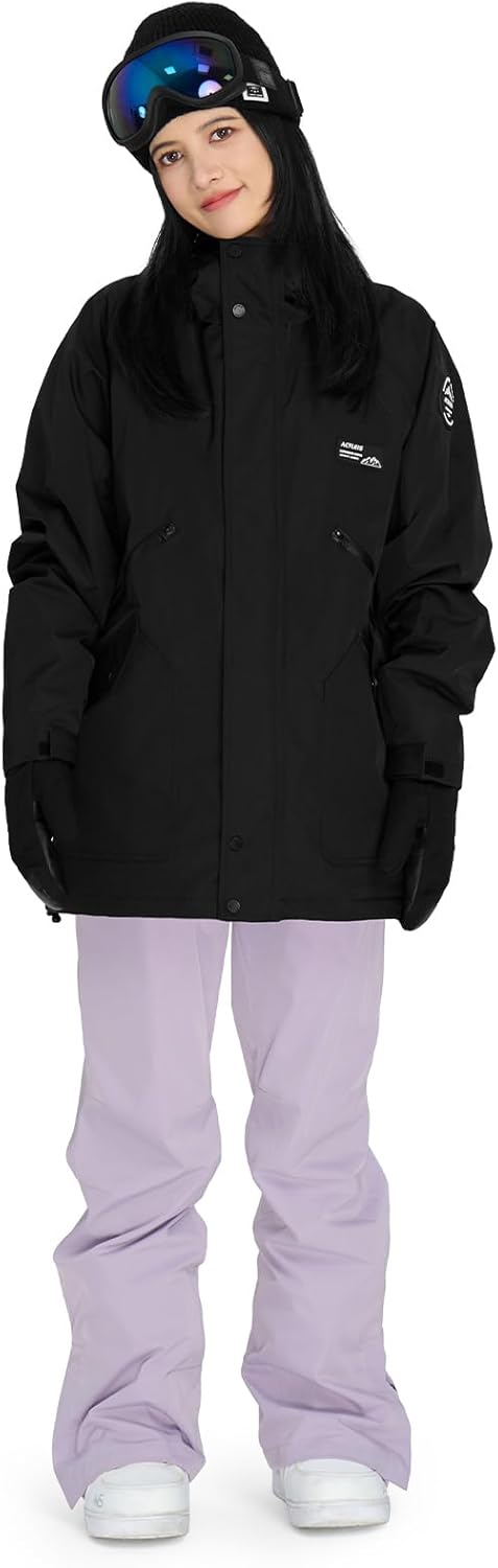 アクレイス] スノーボードウェア スキーウェア レディース 上下セット