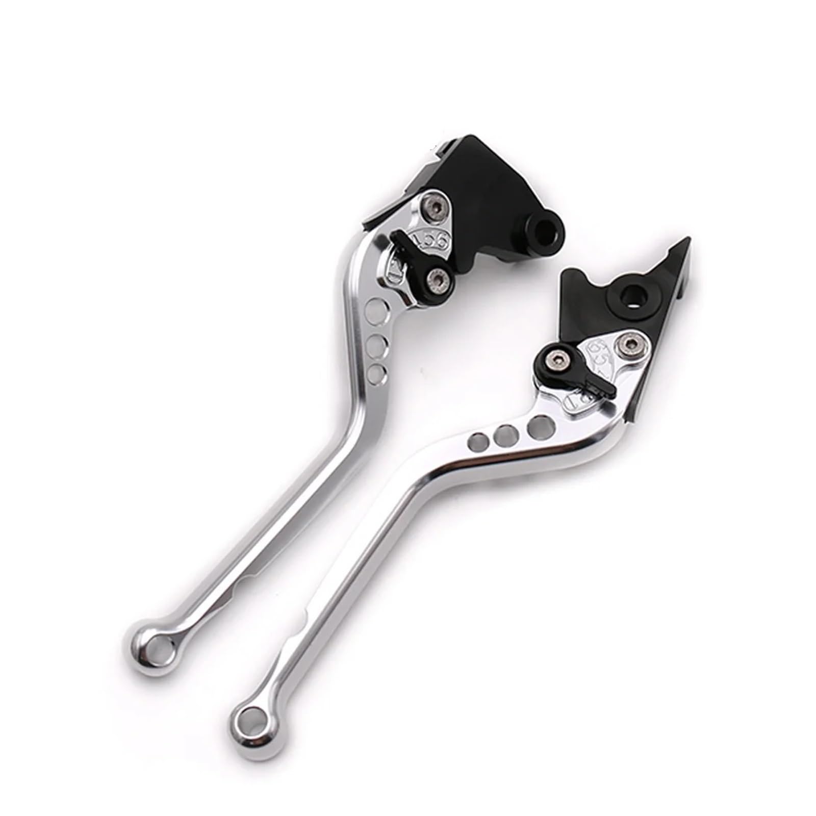 Hguvsjd One Color For Kawasaki For Vulcan/S For Versys 1000 For Klz1000 For 650 For Kle650 2015-2022 Motorcycle Brake Clutch Levers Motorcycle Brake Lever(Long Silver)