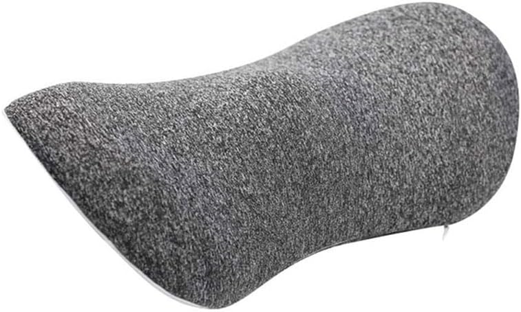 Car Seat Cushion Lumbar Support Pillow for Sleeping Soft Memory Foam Lower Back Support Cushion Car Interior Products(E)