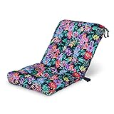 Classic Accessories Vera Bradley Gartenstuhlkissen, wasserabweisend, 53 x 48 x 57 x 12 cm, Happy Blooms