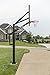 Goalrilla Basketball Hoops with Tempered Glass Basketball Goal Backboard, Black Anodized Frame, and In-ground Anchor System