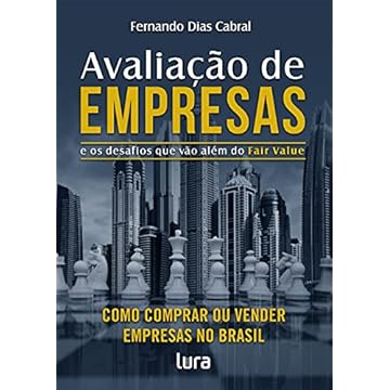 Capa do livro Avaliação de empresas: E os desafios que vão além do Fair Value