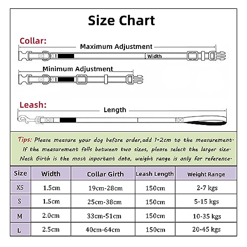 Olahibi Kombi-Set für Hundehalsband und Leine, Leopardenmuster, Polyester-Material, 150 cm, passende Leine, für kleine Hunde (Größe S, Hellkaffeebraun)