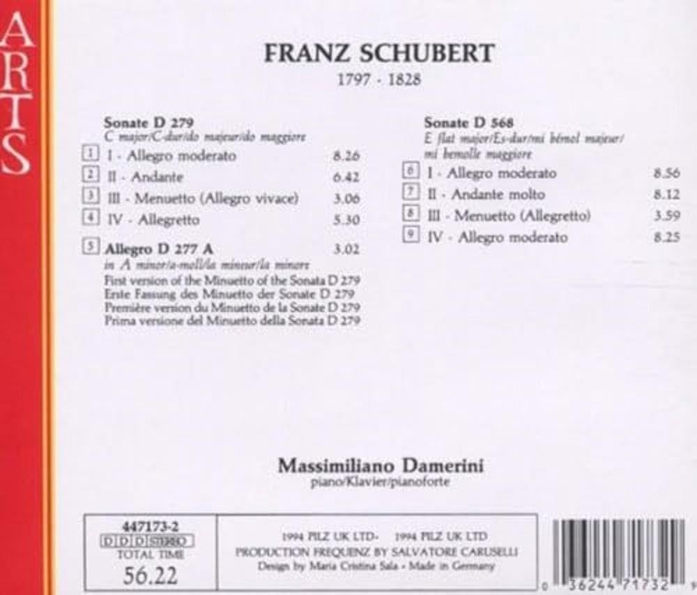 Schubert: Piano Sonatas, Vol.1