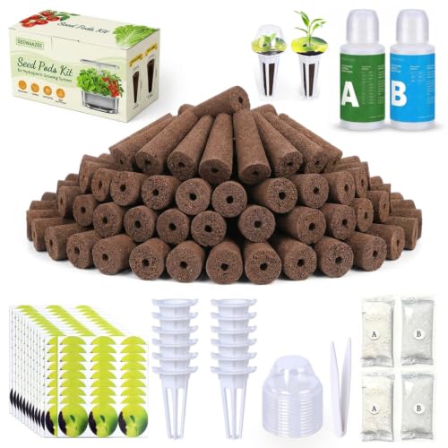 Image of 181 PCS Hydroponics Seed Pods Kit for Aerogarden & Other Brands