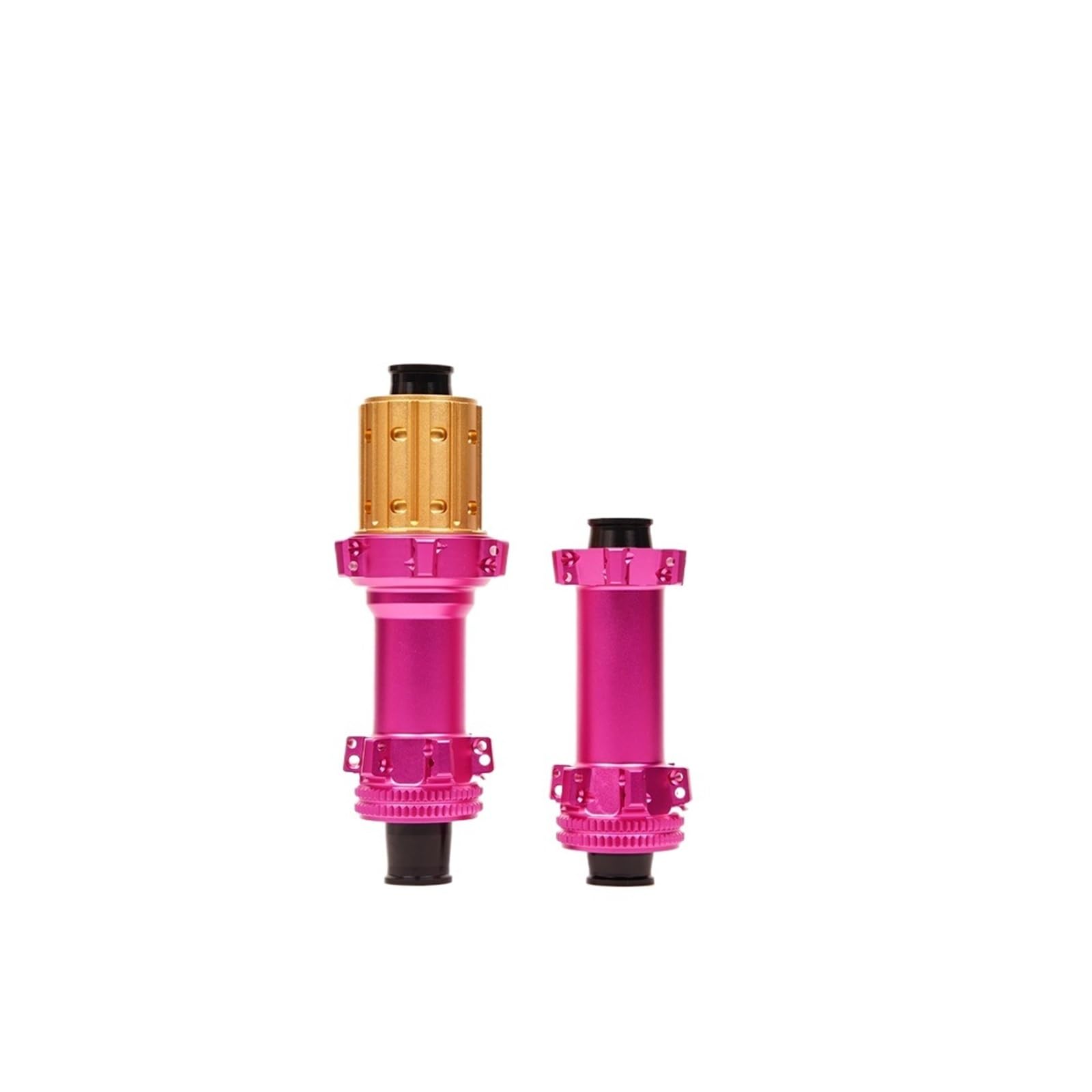 Generico Buje de Carretera Ultraligero Rojo y Morado, trinquete Estrella 36T, Freno Bloqueo Bicicleta, tracción Directa, 24 Agujeros, 100-142XDR/HG