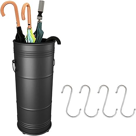 Amazon 金属製 傘立て おしゃれ アンブレラスタンド 傘収納 傘置き 玄関 クリエイティブポストボックスタイプ傘 ホルダーラックドリップトレイと4つのフックを備えたシンプルでスタイリッシュ 杖用ステッキ玄関オフィス 黒 Color Black 傘立て オンライン通販 Amazon 金属製 傘立て おしゃれ アンブレラスタンド 傘収納 傘置き 玄関 クリエイティブポストボックスタイプ傘 ホルダーラックドリップトレイと4つのフックを備えたシンプルでスタイリッシュ 杖用ステッキ玄関オフィス 黒 Color Black 傘立て オンライン通販