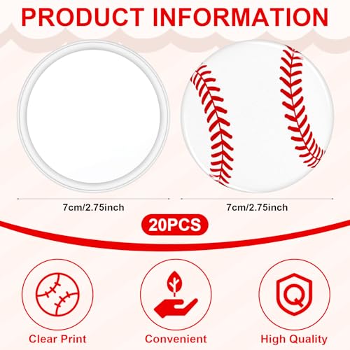 40 Baseball Makeup Bags Mirror Bulk Sport Team Gifts Baseball Cosmetic Bag Accessories for Women Toiletry Zipper Pouch Travel Canvas Gifts Stuff for Party Team Players Lover3