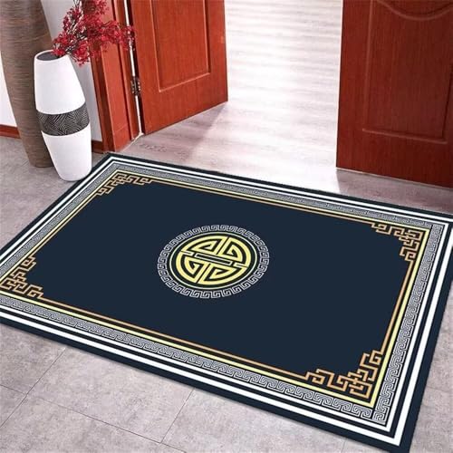 Tapis de salon confortable bleu pour réchauffer le sol d'une chambre d'ado