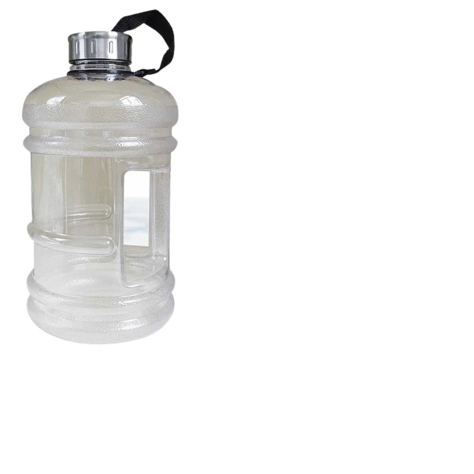 QuxetlRyz Sports Water Bottle Water Bottle Large Capcity Weightlifting Fitness Running Gym Training Plastic Sports Bottles Kettle(White 2200ml)
