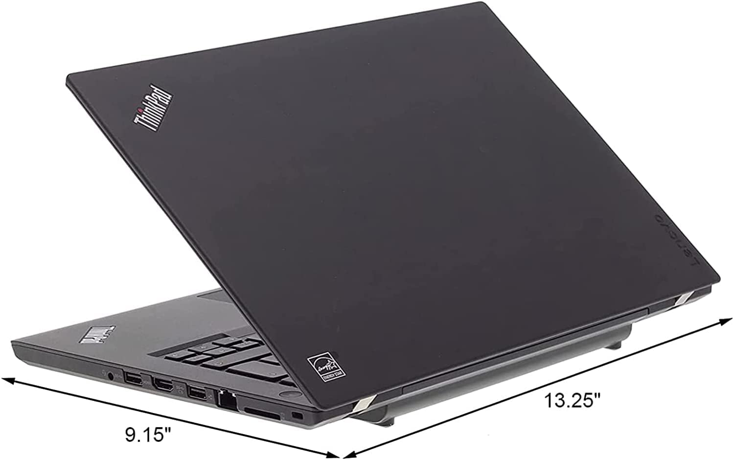 Lenovo Thinkpad T470 Business Laptop 14" (1366x768), Intel Core i7-6500U, 8 GB RAM, SSD da 256 GB, tastiera US QWERTY Windows 11 Pro (ricondizionato)