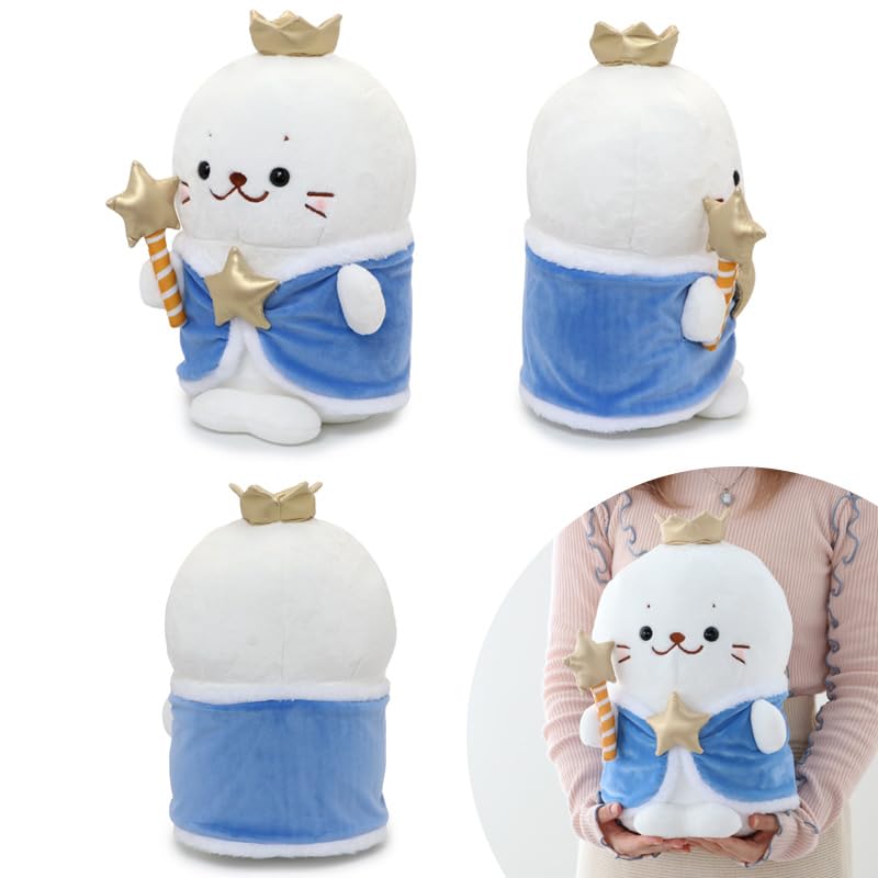Amazon.co.jp: しろたん 王冠しろたん ぬいぐるみ 《ぬいぐるみ30cm