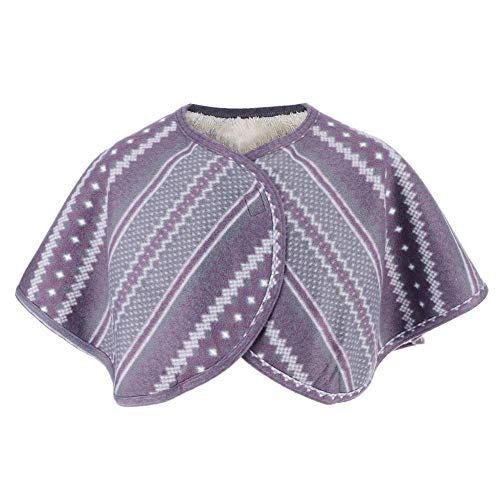 shoulder shawls, shoulder warmers cape Double-sided Plush Warm Shoulder Capes for elderly women Winter shoulder shawl Old People Shoulder Protective Shawl bed jackets ladies plush shawl shoulder cape