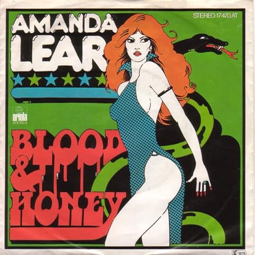 Amanda Lear ‎– Blood & Honey/She's Got The Devil In Her Eyes(7" Vinyl Single)(1976)(Ariola 17 470 AT)
