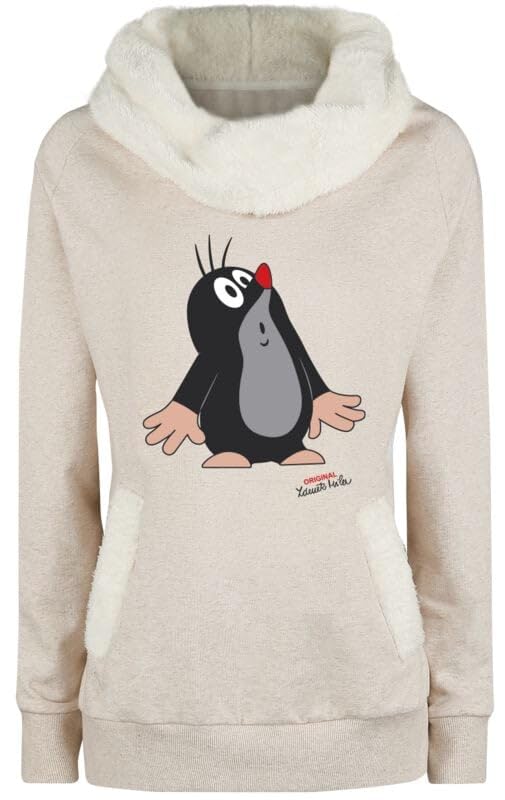 Der Frauen Sweatshirt beige Fan-Merch, TV-Serien, Zeichentrick