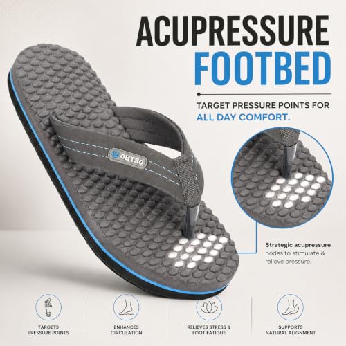 Image of ORTHO JOY House Slipper for Women's Care | Orthopaedic | Diabetic | Acupressure | Comfortable | MCR | Flip Flop Ladies and Girl's Home for Daily Use