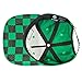 JINX Minecraft Creeper Mob Snapback Baseball Hat, Green, One Size