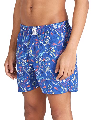Image of U.S. Polo ASSN. Men's IYAC Back Pocket All Over Print Boxers - Pack of 1