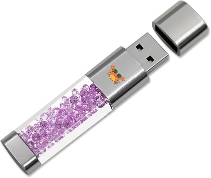 USB Flash Drive 64GB, Techkey External Memory Photo Keeper Storage Stick for Picture/Video/Data Saver/Backup V2.04 High Speed Thumb/Jump/Hard Drives-Prune