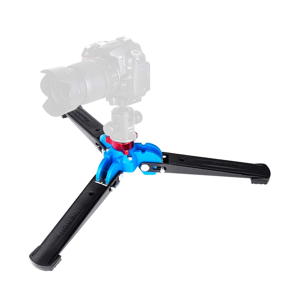 Soporte monopie M-1 HUIOP M-1 portátil universal mini pie tres pies soporte pie monopod para rótula monopie con tornillo 3/8 "
