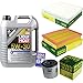 Produktbild Filter Set Inspektionspaket 5 Liter Liqui Moly Motoröl Special Tec F 5W-30 MANN-FILTER Innenraumfilter Luftfilter Ölfilter