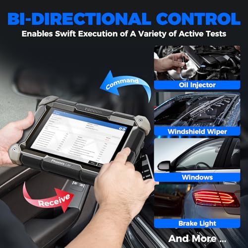 TOPDON Phoenix Lite 3, 2025 Upgraded Scanner of Lite 2, Bidirectional Scan Tool with CAN-FD, Car Scanner Diagnostic Tool, 35+ Maintenance Resets, Topology Mapping, ECU Coding, FCA Autoauth - Image 4