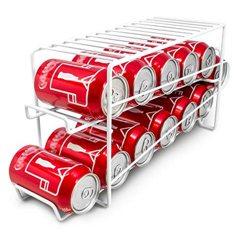 Neo® Food Tin Can Dispenser for Cupboard & Fridge Rack Holder Organiser Storage