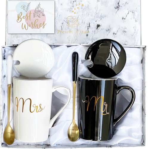 Valentines Day Gifts - Mr and Mrs Coffee Mugs Bridal ...