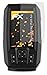 Produktbild atFoliX Panzerfolie kompatibel mit Garmin Striker PLUS 4cv Schutzfolie, entspiegelnde und stoßdämpfende FX Folie (3X)