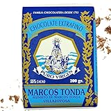 Chocolates Marcos Tonda – Chocolate Puro 55% | Chocolate Negro Extrafino 200g | Chocolates Originales Para Regalar | Desde 1793