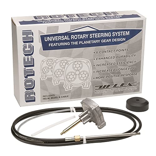 UFlex Rotech 9' Rotary Steering Package - Cable, Bezel, Helm by UFlex Athletics - Used condition - US$104.75