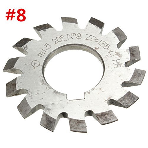 EsportsMJJ Module 1,5 Pa20 Bore 22 Mm #1-8 HSS Fraise-6#