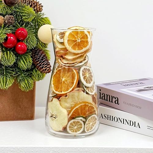 Christmas Potpourri Bowl Filler,Natural Fruit Potpourri with Dried Orange Slices, Dried Apple Slices,Dried Lemon Slices,Bulk Dried Fruit Tea,Home Decoration, Thanksgiving, Christmas Party Decoration by JXTSDZ - Image 3