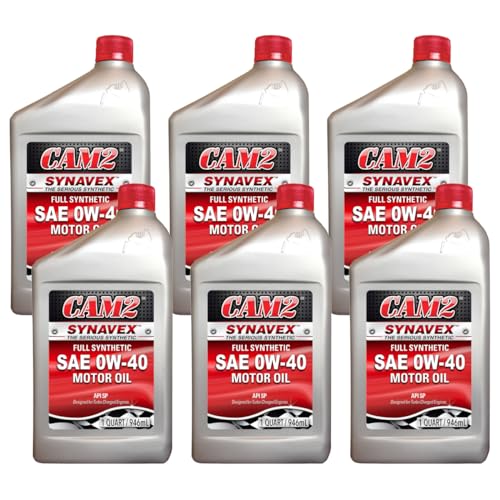 Aceite de Motor Sintético CAM2 SYNAVEX 0W-40 6x1 Quart