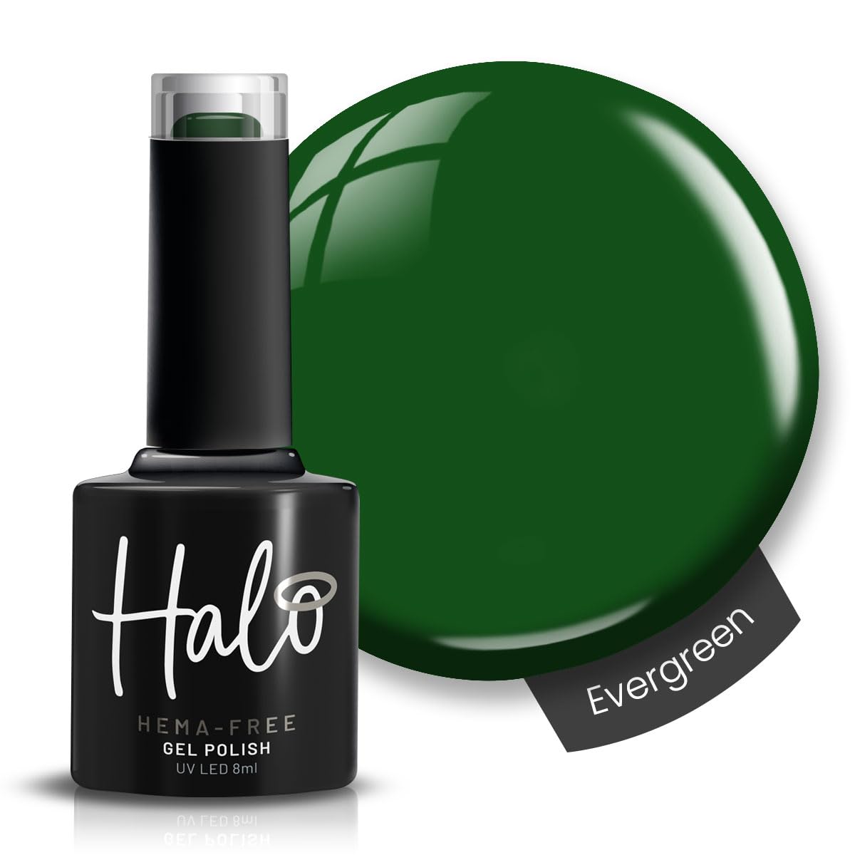 Halo Gel Polish 8ml - French White. UV/LED Gel Nail Polish, Long Lasting & Easy To Apply. Nail Art Colours For Manicure & Pedicure. Gel Polish For Professional & Home Use. — view 55