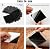 GDLCYYDS Class7 16 PCS Grippers of Rug Pad, Non-Slip Carpet Gripper for Hardwood Floors and Tile, Reusable and Washable Area Carpet Tape, Double-Sided Adhesive Pads, Keeps Corners Flat