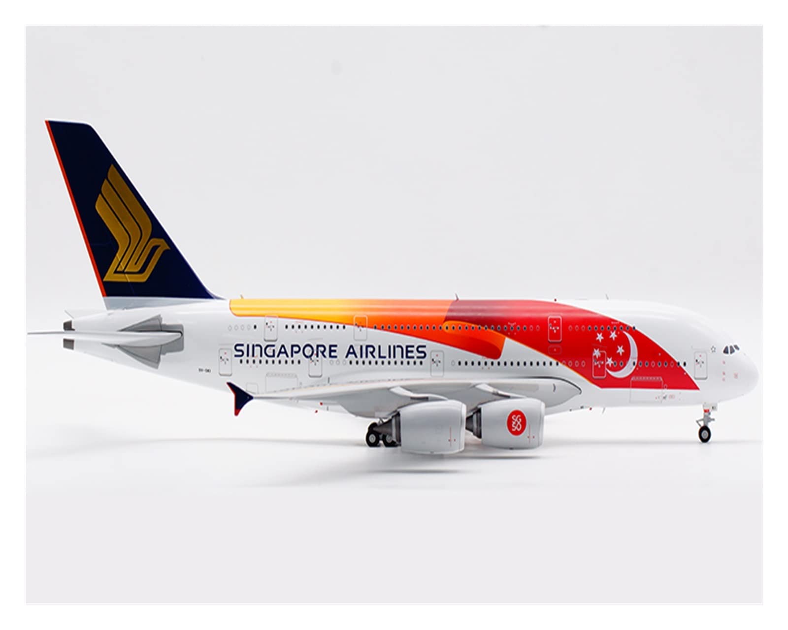 Amazon.co.jp: 1:200 スケール シンガポール航空 A380 9V-SKI 50TH