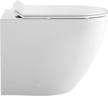 St. Tropez Back to Wall Concealed Tank Toilet Bowl, Black St. Tropez Back to Wall Concealed Tank Toilet Bowl, Black