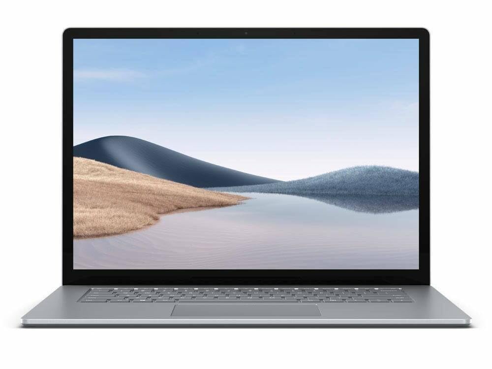 Microsoft Surface Laptop 4 Platinum | 13,5 Zoll 2256 x 1504 Touch Display | AMD Ryzen 5 4680U | 16 GB RAM | 256 GB SSD | Windows 11 Pro Notebook Laptop | 1 Jahr Garantie (Generalüberholt)