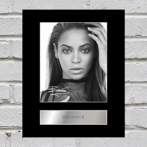 Iconic pics Beyoncé Photo dédicacée sur support 25,4 x 20,3 cm