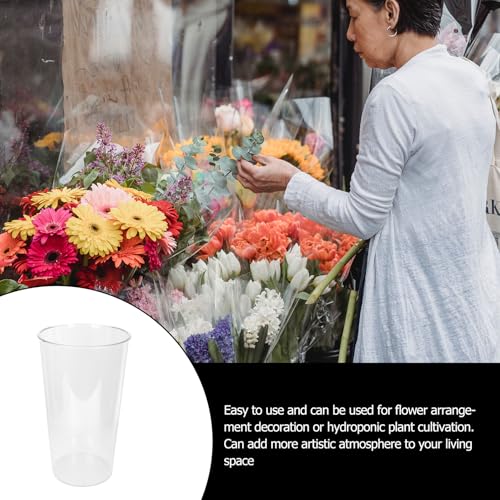 Support elegant pour fleurs hydroponiques et vase transparent moderne - 6