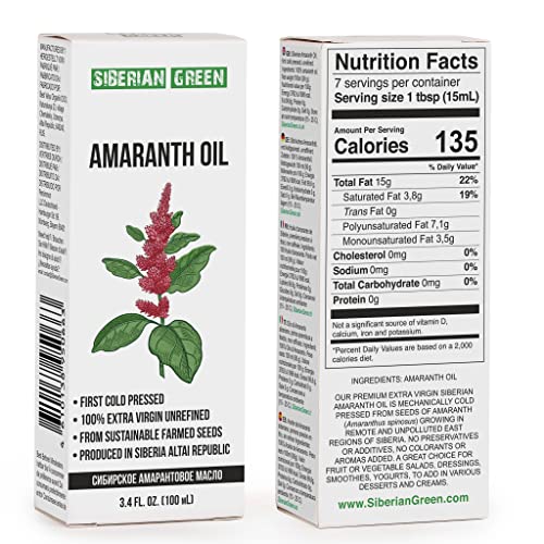 Olio Amaranto Siberiano | Naturale Extra Vergine