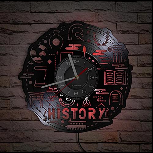 Storia dell'insegnante Letteratura Disco in Vinile Conoscenza della Storia per Il Regalo di apprezzamento dell'insegnante di Classe Scolastica